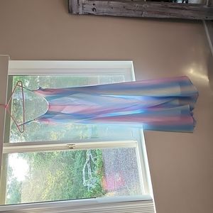 Multi Color Maxi Dress by Pink Lily Size XL